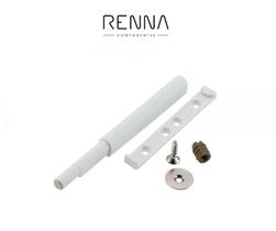 Fecho Pulsador Tip-on Branco Port/gav/magnético 4 Pçs Fecho Pulsador Tip-on Branco Port/gav/magnético 4 Pçs