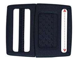 Fecho Regulador Macho/Fêmea (Crip Crep) 5031 - Cor Preto 1000un P07B Fecho Regulador Macho/Fêmea (Crip Crep) 5031 - Cor Preto 1000un P07B