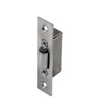 Fecho Rolete Auxiliar Hafele 911.24.042 Canto reto inox Escovado