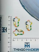 Fecho Rosca - 01 Unidade - Banho de Ouro 18k de 2 Milésimos