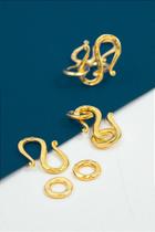 Fecho S Ouro 18k - 01 Unidade para Bijuterias