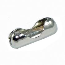 Fecho Tipo Canoa Para Fechar Corrente Bolinha Chaveiro - 200 Unidades