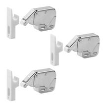 Fecho Toque Elefante Mola Única 28X34 Aço Niquelado 03 Peças