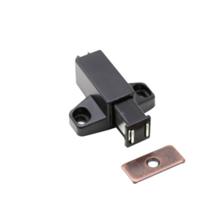 Fecho Toque Magnético Para Portas de Armário Preto