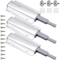 Fecho Toque Magnético Reforçado Para Porta E Gaveta De Armario