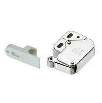 Fecho Toque Mini 40mm em Ferro Escovado 8311 Italy Line