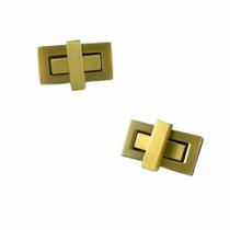 Fecho torniquete retangular - médio