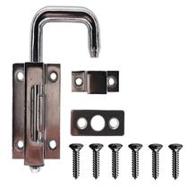 Fecho Tranqueta Trinco Para Porta Camarão Cromado