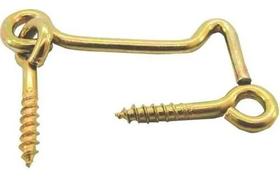 Fecho Trinco Aldrava 2.0 X 30 Mm Bi Cromatizada 5 Unidades