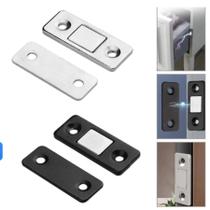 Fecho Trinco Magnético De Neodímio Trava P/ Porta Armário Guarda Roupa ref: GD-001