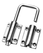 Fecho Trinco Para Porta Camarão Janela Móveis Cromado Polido