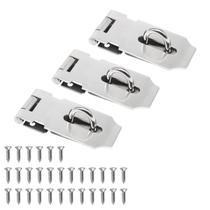 Fecho Trinco zDwfDc 3 Peças 7,5 cm Aço Inoxidável Fecho Trinco zDwfDc 3 Peças 7,5 cm Aço Inoxidável
