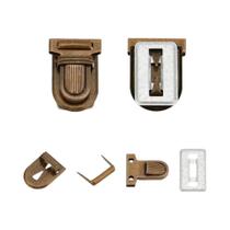 Fechos De Bolsa De Ferro Antigo, 10 Conjuntos De Fechos Para Bolsa De Couro, DIY, Fechos Para Malas