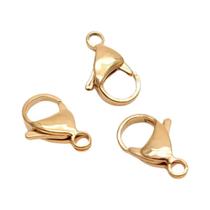 Fechos De Lagosta Em Aço Inoxidável 304 (30-50 Peças) Para Pulseiras, Colares E Correntes Ideal