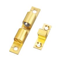 Fechos De Mola Dupla Em Latão Com Tensão Ajustável Para Armários E Portas De Closet, 3 Ou 6 Peças