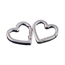 Fechos De Mola Em Formato De Coração De Metal, 5 Peças, Mosquetões Abríveis, Clipes Para Chaveiro, Fechos De Mola Em Formato De Coração De Metal, 5 Peças, Mosquetões Abríveis, Clipes Para Chaveiro,