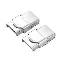 Fechos De Pulseira De Aço Inoxidável 5 Peças Fivela De Renda Gancho De Crimpagem Para Fabricação De Fechos De Pulseira De Aço Inoxidável 5 Peças Fivela De Renda Gancho De Crimpagem Para Fabricação De