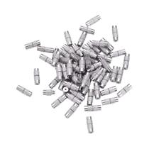 Fechos De Rosca De Latão (20 Peças, 4x12mm) Para Fabricação De Joias, Pulseiras E Colares - Fechos Fechos De Rosca De Latão (20 Peças, 4x12mm) Para Fabricação De Joias, Pulseiras E Colares - Fechos