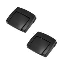 Fechos de trava tipo alavanca Mewutal em metal preto 45 x 45 x 15 mm