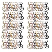 Fechos Lobster Claw Clasps MTOMDY, 80 unidades, kit de chaveiro de metal de 3,5 cm