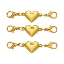 Fechos Magnéticos Em Forma De Coração 5pcs Extensor De Colar E Pulseira DIY Para Confecção De Joias
