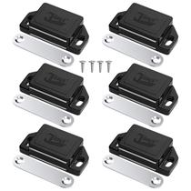 Fechos Magnéticos para Armário Jiayi 30 lb Plástico 6 Unidades Fechos Magnéticos para Armário Jiayi 30 lb Plástico 6 Unidades