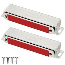 Fechos Magnéticos para Porta Jiayi 90 lb Aço Inoxidável 2 Unidades Fechos Magnéticos para Porta Jiayi 90 lb Aço Inoxidável 2 Unidades