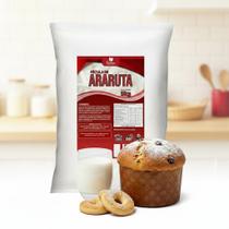 Fécula de Araruta 5kg Polvilho para Panetone Biscoito Bolos Pães e Engrossar Sopas e Caldos