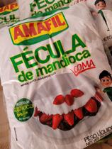 Fécula de mandioca goma amafil 1 kilos beijus biscoitos