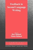 Feedback In Second Language Writing - Contexts And Issues