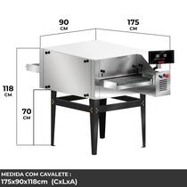 FEI5022 Assador Industrial em esteira para pizzas de 50cm Elétrico Trifásico 220V