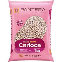 Feijão Carioca Pantera Tipo 1 Pacote com 1kg