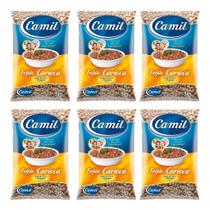 Feijão Carioca Tipo1 Camil 1kg Kit Com 6 Unidades Feijão Carioca Tipo1 Camil 1kg Kit Com 6 Unidades