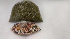 Feijão Moyashi 1kg mais dez outros tipos de sementes. Cortesia