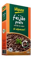 Feijão Preto Cozido No Vapor Vapza 250G Feijão Preto Cozido No Vapor Vapza 250G