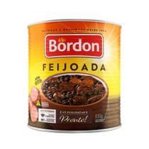 Feijoada em Lata Bordon 830g - Embalagem com 12 Unidades Feijoada em Lata Bordon 830g - Embalagem com 12 Unidades