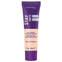 Feira Foundation Rimmel London Stay Matte Liquid Mousse 001