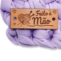 Feito A Mão Tricot Tricô Etiqueta Couro Personalizada Idêntico a Foto do Anuncio - Fabricação própria Feito A Mão Tricot Tricô Etiqueta Couro Personalizada Idêntico a Foto do Anuncio - Fabricação própria