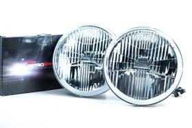 Feixe selado de LED Retrobright 7.0 Round (LFRB155) Morimoto Feixe selado de LED Retrobright 7.0 Round (LFRB155) Morimoto