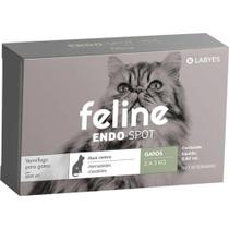 Feline Endospot Labyes Vermífugo para Gatos de 2 a 5kg 0,80ml