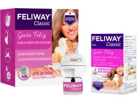 Feliway Classic Difusor + 2 Refil com 48ml - Ceva