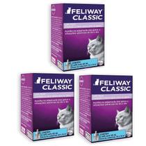 Feliway Classic Refil 48ml Ceva Gatos Kit 3 Unidades