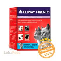 Feliway Friends Difusor Elétrico + Refil Com 48ML Para Gatos