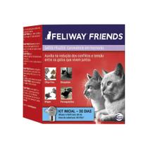 Feliway Friends Gatos Difusor Elétrico com Refil 48ml Ceva