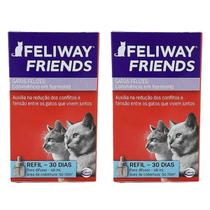 Feliway Friends Refil 48ml Ceva Comportamental Gatos - Kit 2 Unidades Ceva
