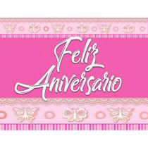 Feliz aniversário 28 Papel De Arroz Para Bolos A4