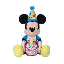 Feliz aniversário do bicho de pelúcia da Disney Store Mickey Mouse