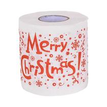 Feliz Natal Papai Noel Papel Higiênico Para Banheiro Decoração De Casa 2025 Natal Presente De Ano