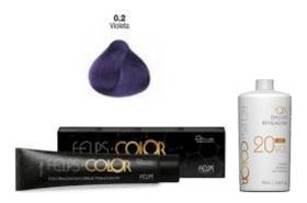 Felps Color 0/2 Violeta 60g +Ox 20 vol 90ml