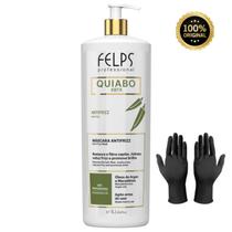 Felps Escova Progressiva De Quiabo Xbtx De Okra Um Passo 1L